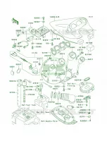 Meters voor Kawasaki 1100 ZXI 2001