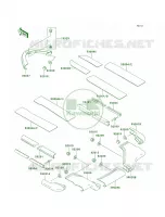 Pads voor Kawasaki 1100 ZXI 2001