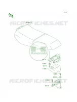 Seat voor Kawasaki 1100 ZXI 2001