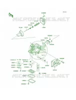 Carburetor PartsJH1100 A5 voor Kawasaki 1100 ZXI 2000