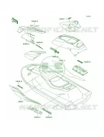 DecalsJH1100 A1 voor Kawasaki 1100 ZXI 2000