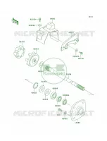 Drive Shaft voor Kawasaki 1100 ZXI 2000