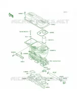 Flame Arrester voor Kawasaki 1100 ZXI 2000
