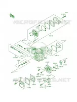 Carburetor Parts voor Kawasaki XI SPORT 1999