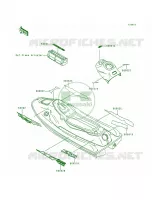 DecalsJH750 G2 voor Kawasaki XI SPORT 1999