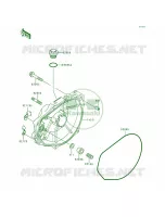 Engine Covers voor Kawasaki XI SPORT 1999