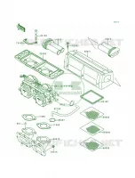 Flame Arrester voor Kawasaki XI SPORT 1999