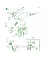 Handlebar voor Kawasaki XI SPORT 1999