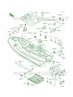 Hull voor Kawasaki XI SPORT 1999