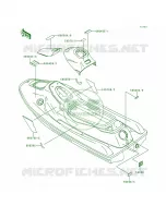 Labels voor Kawasaki XI SPORT 1999