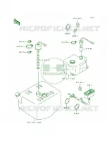 Meters voor Kawasaki XI SPORT 1999