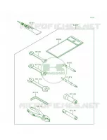 Owner's Tools voor Kawasaki XI SPORT 1999