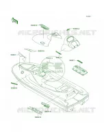 Decals voor Kawasaki 1100 STX 1997