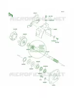Drive Shaft voor Kawasaki 1100 STX 1997