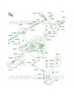 Handle Pole voor Kawasaki 1100 STX 1997