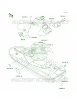 Labels voor Kawasaki 1100 STX 1997