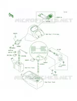 Meters voor Kawasaki 1100 STX 1997