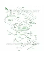 Pads voor Kawasaki 1100 STX 1997