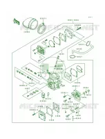 Carburetor voor Kawasaki ST 1995