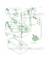 Fuel Tank voor Kawasaki ST 1995