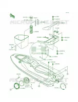 Hull Fittings voor Kawasaki ST 1995