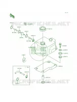 Oil Tank voor Kawasaki ST 1995