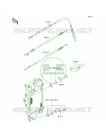 Cables voor Kawasaki KLX250S 2010