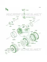 Clutch voor Kawasaki KLX250S 2010