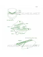 DecalsEbonyTAF voor Kawasaki KLX250S 2010