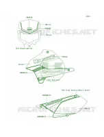 DecalsGreenT9F voor Kawasaki KLX250S 2010