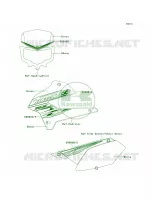 DecalsGreenTDF voor Kawasaki KLX250S 2010