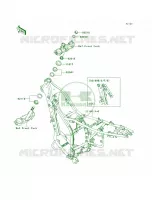 Frame voor Kawasaki KLX250S 2010