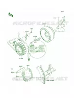 Generator voor Kawasaki KLX250S 2010