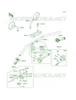 Handlebar voor Kawasaki KLX250S 2010