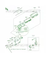 Meters voor Kawasaki KLX250S 2010