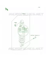 Shock Absorbers voor Kawasaki KLX250S 2010