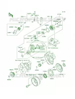 Starter Motor voor Kawasaki KLX250S 2010