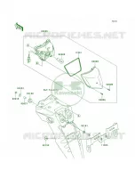 Taillights voor Kawasaki KLX250S 2010