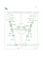 Valves voor Kawasaki KLX250S 2010