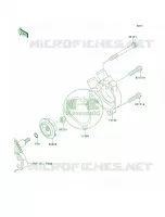 Water Pump voor Kawasaki KLX250S 2010