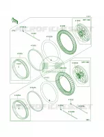 WheelsTires voor Kawasaki KLX250S 2010