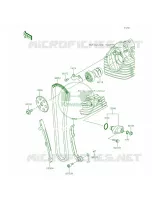 CamshaftsTensioner voor Kawasaki KLX140L 2015