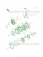 Clutch voor Kawasaki KLX140L 2015