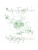 Cylinder Head voor Kawasaki KLX140L 2015