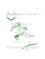 DecalsBDF voor Kawasaki KLX140L 2015