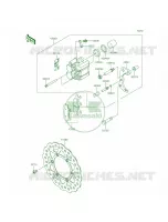 Front Brake voor Kawasaki KLX140L 2015