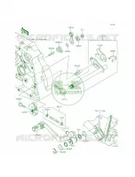Gear Change Mechanism voor Kawasaki KLX140L 2015