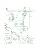 Rear Master Cylinder voor Kawasaki KLX140L 2015