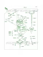 Carburetor voor Kawasaki KLR250 1999
