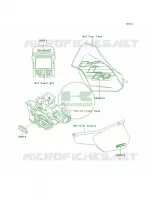 DecalsKL250 D16 voor Kawasaki KLR250 1999